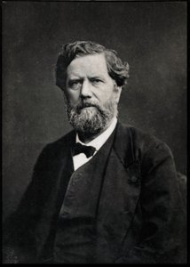 フランスの医師で神経科医のエドメフェリックスアルフレッドバルピアン（1826-1887）の肖像。 作： French Photographer